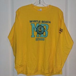 Myrtle Beach Long sleeve Tee Shirt Youth Large New